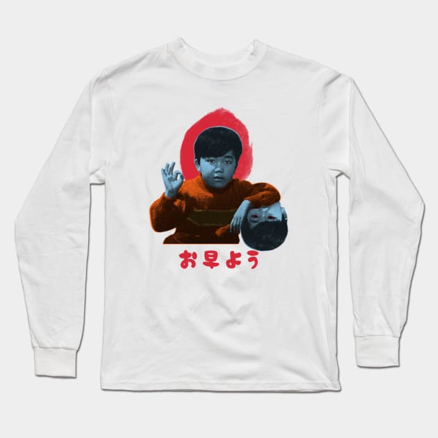 Ohayou Long Sleeve T-Shirt by undergroundnotes